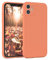 EAZY CASE - Silikonhülle für iPhone 11 Hülle Silikon Case Orange weich stoßfeste Handyhülle iPhone 11 Schutzhülle mit Kameraschutz Dünn Premium Schutz Cover TPU Phone Bumper in Orange