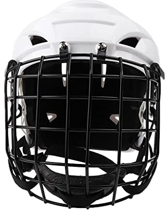 Einstellbare Eishockeyhelmmaske für Herren Damen Schutzausrüstung , M