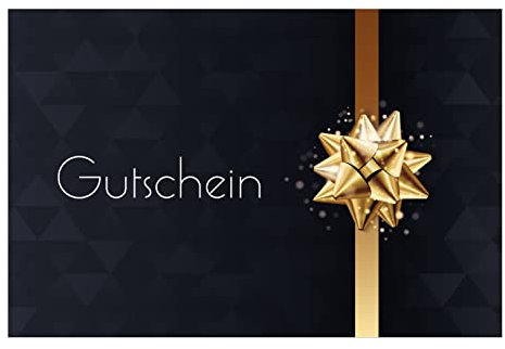 Merz – 1 Stück Gutscheinkarte mit Kuvert 12x18 cm – Blanko Gutschein zum selber ausfüllen – Geschenkgutschein Klappkarte für Geburstage, Weihnachten, Ostern, Hochzeiten, Valentinstag, Jubiläum, etc.