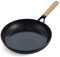 GreenPan Eco-Smartshape Healthy Ceramic Non-Stick 28 cm Frying Pan Skillet, Light Wood, PFAS-Free, Induction Suitable, Black