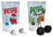Liebeskummerpillen Rentierpups und Schneemann Pups | Weihnachts-Marshmallow-Set für Adventskalender zum Selbst-befüllen | 2x 18g