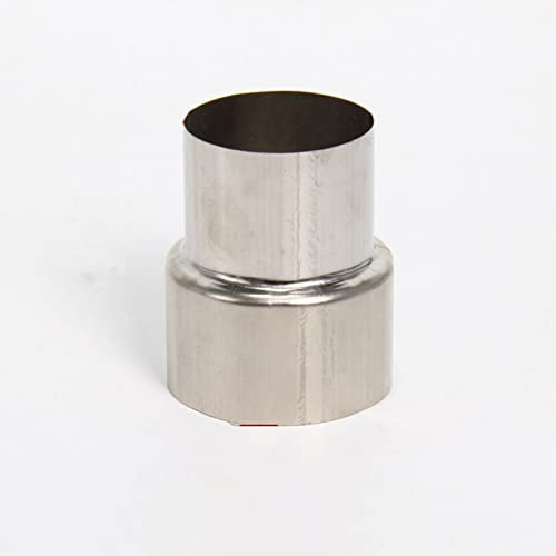 HOHOVYVY Ofenrohr Reduzierung von Ø 60 mm auf Ø 50 mm, Rauchrohrreduzierung, Reduzierung Ofenrohr Rauchrohr Reduzierstück Kaminrohr, Edelstahl Schornstein Premium Kaminrohr Abgasrohr