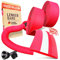 Kellago Lenkerband Rennrad Rot [Mit Neuem 3M Klebestreifen] Inkl. E-Book & 4x Klebestreifen - Selbstklebend Fahrrad Lenkerband - Griffband Fahrradlenkerband