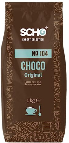 Scho No. 104 Choco Original 10 x 1.000g | Automatenfähiger Kakao