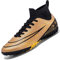 Botas de fútbol para Hombre Spikes High Top Football Shoes Outdoor Athletic Competition Training Shoes Indoor Football Shoes Boys Professional Kicks Athletic Sports Shoes