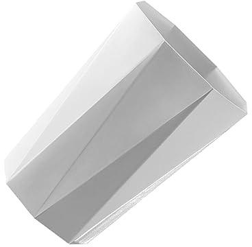 SUIOPPYUW Poubelle Efficace Ergonomique Durable - Dites Adieu espaces désordonnés Poubelle Domestique Poubelles en Plastique Corbeille à Papier, Blanc, L