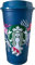STARBUCKS Reusable Plastic Travel Eco Mug/Cup/Tumbler Grande Medium, 16oz 473ml (Teal)