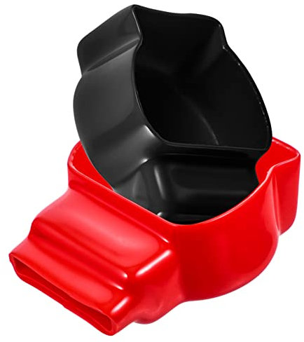 ibasenice Battery Terminal Caps Replacement Auto Marine Boat Battery Terminal Cover Cable Terminal Protectors