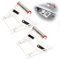 Cadre Support Réglable pour Machine Découpe, Support Scie à Table Pliable Réglable en Hauteur, Support Travail pour Machine de Découpe Métal, Fixation pour Machine de Découpe Acier Inoxydable (2)