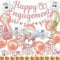 Rose Gold Engagement Party Decorations - 37Pcs Glitter Happy Engagement She Said Yes Banners Diamond Ring Wine Glass Bottle Foil Balloons Cupcake Toppers for Proposal Party Supplies