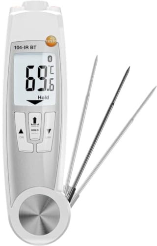 Testo 104-IR Thermomètre infrarouge et de pénétration Bluetooth