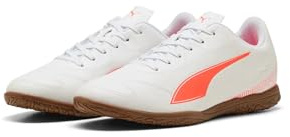 Puma Vitoria Ii It Fußballschuh für Herren, Puma Weiß, leuchtendes Rot, 40 EU