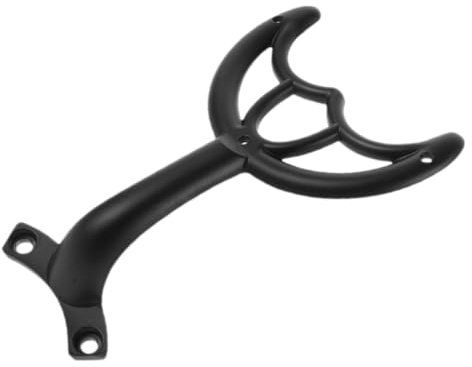 KITANDOVE Fan Arm Holder Ceiling Fan Bracket Mount Arm for Fan Fan Supplies Ceiling Fan Metal Arms Ceiling Fan Support Fan Repairing Arm Zinc Alloy Black