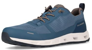 Salamander Herren Businessschuhe, Männer Schnürer, Wechselfußbett | Sneaker, Blau, Elastische Schnürsenkel, Herren, Schuhe
