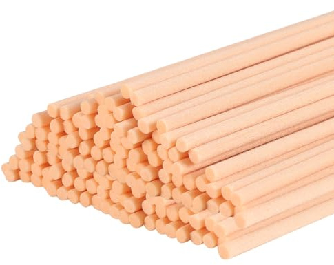 Mynoozi 100 Stück Schilfrohr-Diffusorstäbchen, ätherisches Öl, Aroma-Diffusor-Sticks, Nachfüll-Ersatz für Aroma-Duft