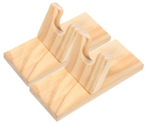 KOCKSHION 2pcs Glue Gun Pad Holder Hot Melt Glue Racks Tool Storage Rack for DIY Craft and Jewelry Making