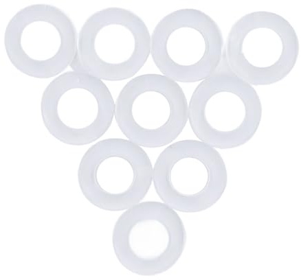 Ausla O Sealing Gaskets for Soda Machine, 10 Pcs CO2 Cylinder Exchange Carbonator Gaskets Silicone O Rings for CO2 Quick Converter of Soda Maker