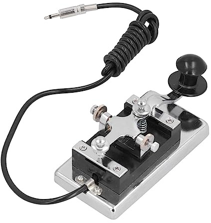 Xnuiasqe 1Pcs -K4 Shortwave Radio Morse Morse Code -K4 Shortwave Radio Shortwave Heavy Duty Key