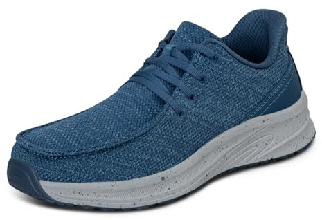 Orthofeet Herren Orthopädischer Compass Freihändiger Wasserabweisender Slip-On-Sneaker