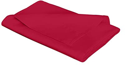 fleuresse L Uni-Colours-Bettlaken, Satin, dunkelrot, 160x260