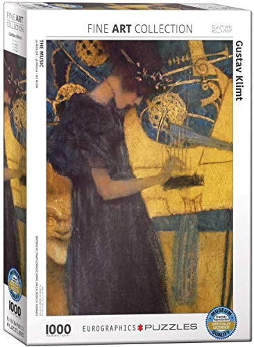 Eurographics 6000-1991 - Klimt: Die Musik (Detail) - Puzzle 1000 Teile