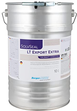 Berger-Seidle LT-Export Extra, Rutschhemmender Siegel, Parkett Holzböden (10 Liter halbmatt)