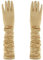 Zac's Alter Ego Women's Ladies Long Satin Ruched Gloves 1920s Opera Gloves For Weddings/Ballroom/Valentines/Cosplay Party Costume Accessory Fancy Dress Formal