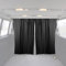 Rideaux De Séparation De Cabine Universel pour Voiture H1 Noir Tissu