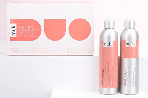 Vivid Muk Colour Lock Shampoo + Conditioner Combo - No Gift Packaging