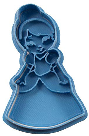 Cuticuter Cenerentola Chibi Principessa di Biscotti, Blu, 8 x 7 x 1.5 cm