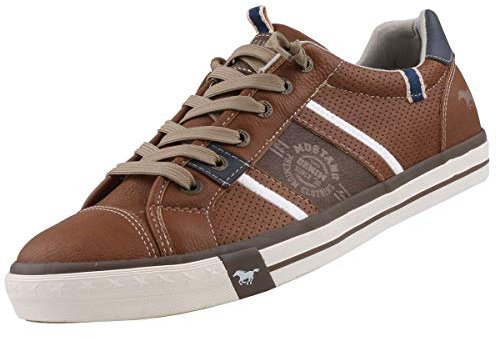 MUSTANG Herren Sneaker Braun, Schuhgröße:EUR 45