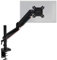 Duronic Gas-Powered Monitor Arm Stand DMG51X2 | Single PC Desk Mount | Height Adjustable | For One 15-27 Inch LED LCD Screen | VESA 75/100 | 8kg Capacity | Tilt -90°/+85°, Swivel 180°, Rotate 360°