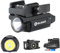 OLIGHT PL-Mini 2 Valkyrie Linterna Táctica con Riel Ajustable Carga Magnética Potente 600 Lúmenes para Caza Investigación Exterior(negro)
