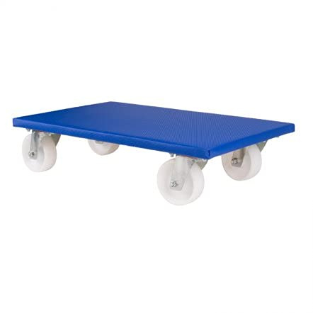 BB-Verpackungen 5X Profi-Möbelroller SMALL 500kg 600 x 350 x 165 mm (5 Stück) | extrem stabil, wendiges Rollbrett, Antirutschbelag Transportroller und spurloses Rollverhalten