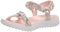 Skechers Go Golf 600 Sandalia, Zapatos Mujer, Rosa Claro/Estampado de Serpiente Multicolor, 37 EU
