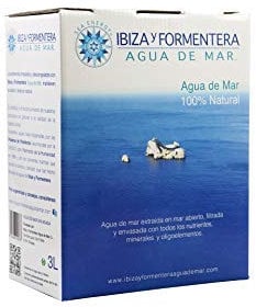 Agua Ibiza Formentera - Agua De Mar 3 Litros 100% Natural - Nutre tu organismo con todos los minerales y oligoelementos que el mar te ofrece