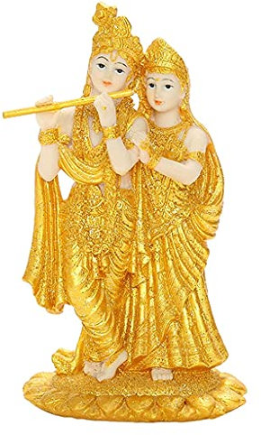Tuoservo Krishna Statue - Deko Krishna Idol Figur für Wohnkultur Tischdekoration Hauserwärmung Geschenk Wohnkultur