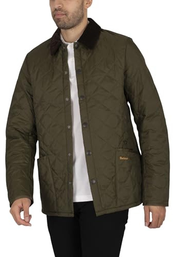 Barbour Men's Heritage Liddesdale Quilt Jacket, Green, 3XL, (MQU0240OL71)