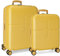 Pepe Jeans Highlight Koffer-Set, 48 x 70 x 28 cm, gelb, 48x70x28 cms, Kofferset