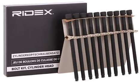 RIDEX 1217B0018 Zylinderkopfschraubensatz Kompatibel mit VW Golf 4 Schrägheck 1J1 38103384C10X