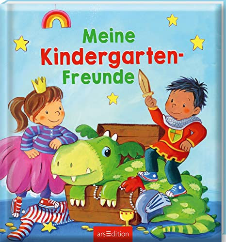 Meine Kindergarten-Freunde (Prinz und Prinzessin): Freundebuch ab 3 Jahren für Kindergarten und Kita, für Jungen und Mädchen