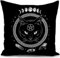 HUASHUZI Kissenbezug 40x40 cm Kissen Gothic katzenmotiv therian Grunge Room Decor Accessoires Wikinger deko Emo Goth Punk Witchy Tarot Hexe Fantasy Decor Geschenke für Frauen