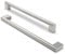 FURNIWARE 10 Pack Cabinet Pulls, Hardware Drawer Handles, Stainless Steel Kitchen Cabinet Door Handles Pull, Brushed Nickel-256mm(10 Inch) Hole Center