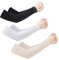 3 Pares de Protección UV Mangas UPF50+ manguitos unisex para hombres y mujeres Mangas Brazo Deportivo Transpirable y de Secado rápido para Running Bicicleta Voleibol Golf Baloncesto