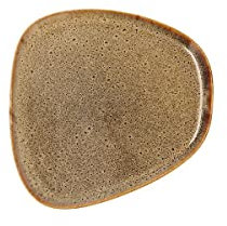 Bidasoa Ikonic Plato Llano Cerámico 14x13,6x0,8cm Gres Apto Microondas Apto Frigorífico Borde Fino