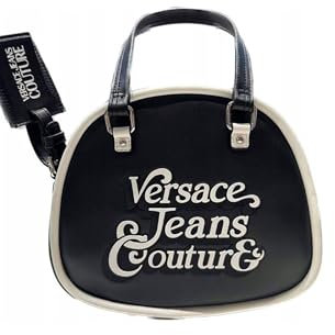 Versace Jeans Couture, Retro Bowling Bag, Nero, Nero