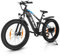 VARUN E Bike 26 X 4 Fat Tire Elektrofahrrad 250W 48V 16AH Batterie Strand Berg Schnee E-Bike