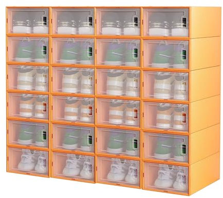 Zapatero Modular, Armario Organizador de Calzado para Entrada, Estante Zapatero para Recibidor. Estantería de Zapatillas. Almacenamiento para Hogar, Pasillo, Dormitorio. 24 Pares.