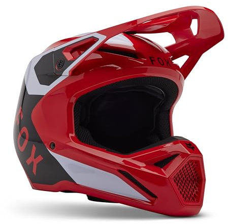 Helm FOX V1 Lean Fluo RED S