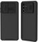 XTCASE Cover per Samsung Galaxy S24 5G Custodia, Protezione Copri Fotocamera Scorrevole Ultra Sottile Rigida Hard Antiurto Antigraffio Antiscivolo Shockproof Protettiva Case, Nero